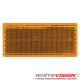 WR130 Series Self Adhesive Reflector 70 x 30mm - Amber